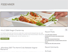 Tablet Screenshot of foodmixer.com
